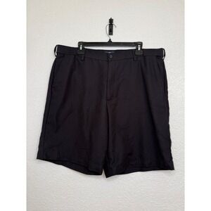Dockers Golf Mens Flat Front Relaxed Fit Shorts Black W38‎ Polyester